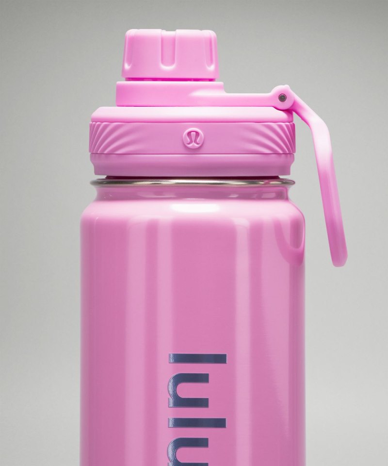 Lululemon Back to Life Sport Bottle 24oz *Shine Dahlia Mauve Online Outlet Sale