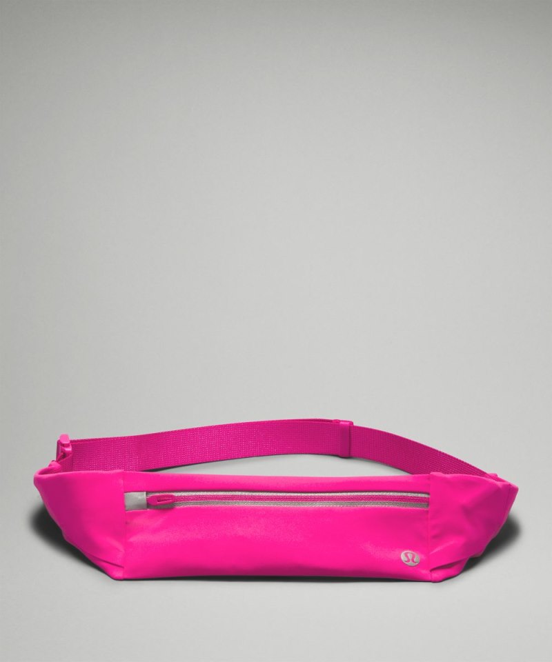 Lululemon Fast and Free Running Belt Sonic Pink Online Outlet Sale