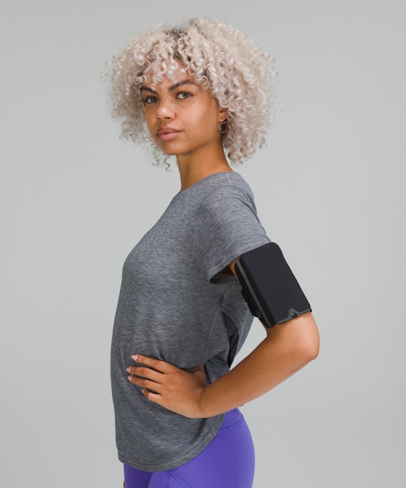 Lululemon Fast and Free Running Armband Black Online Outlet Sale