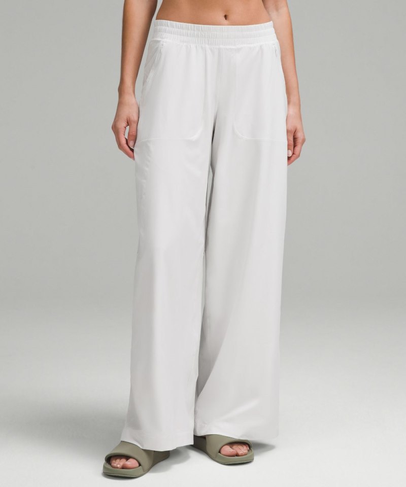 Lululemon Swift Mid-Rise Wide-Leg Pant Light Vapor Online Outlet Sale