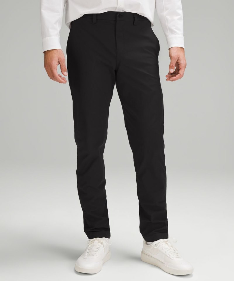 Lululemon ABC Classic-Fit Trouser 32"L *Warpstreme Black Online Outlet Sale