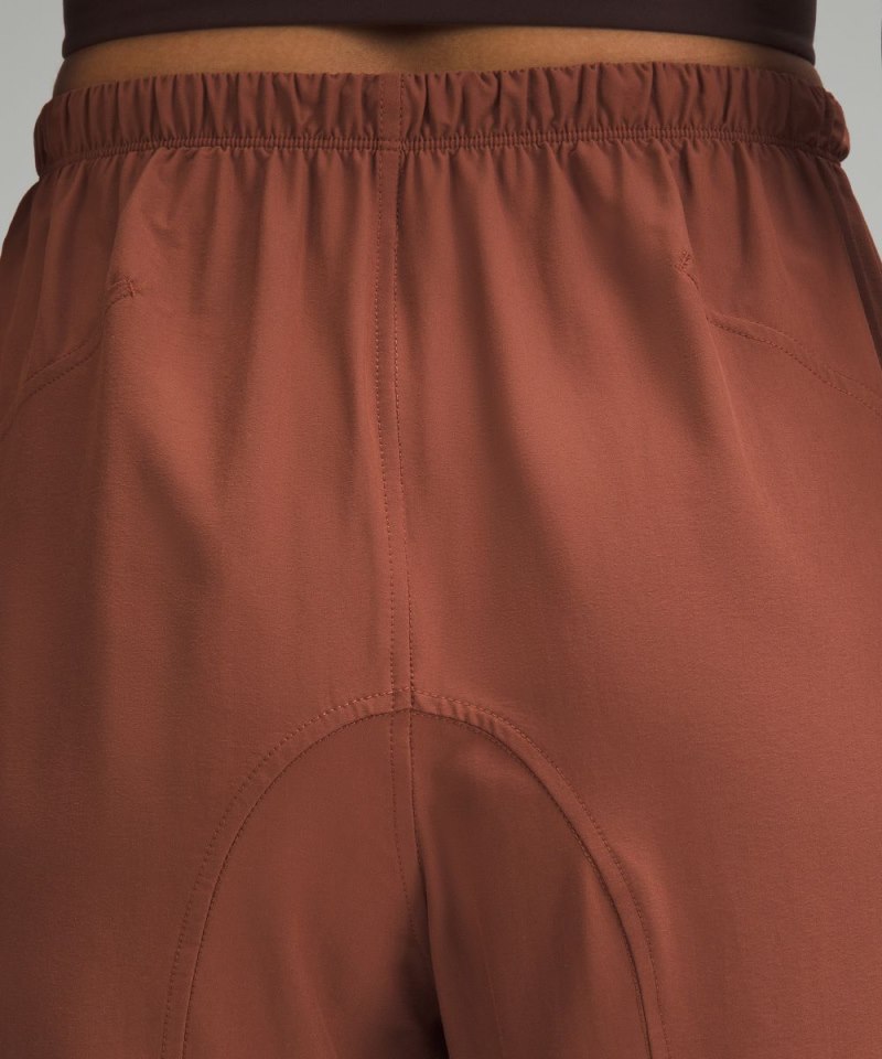 Lululemon Lightweight Mid-Rise Barrel-Leg Cropped Pant Ancient Copper Online Outlet Sale