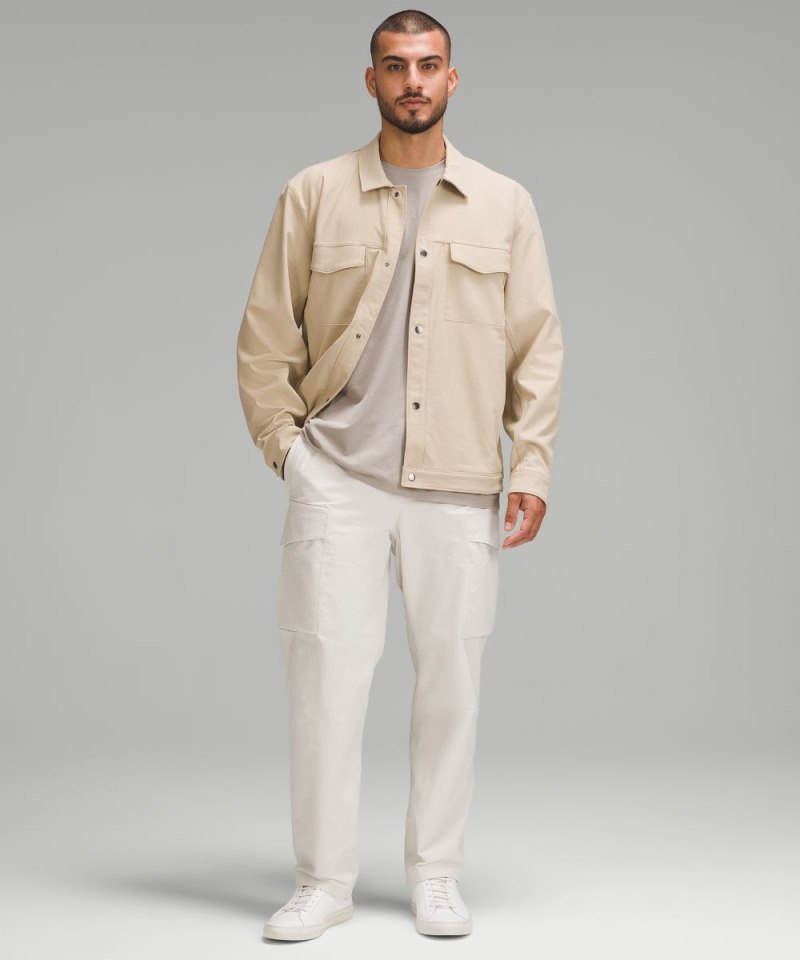 Lululemon Stretch Cotton VersaTwill Relaxed-Fit Cargo Pant Bone Online Outlet Sale