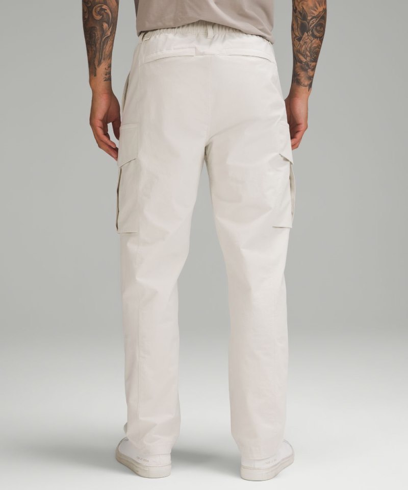 Lululemon Stretch Cotton VersaTwill Relaxed-Fit Cargo Pant Bone Online Outlet Sale