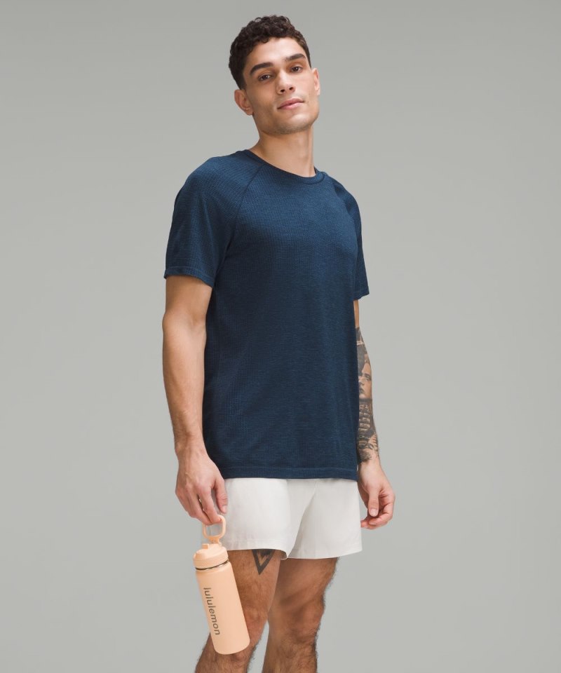 Lululemon Back to Life Sport Bottle 18oz *Straw Lid Peach Bellini Online Outlet Sale