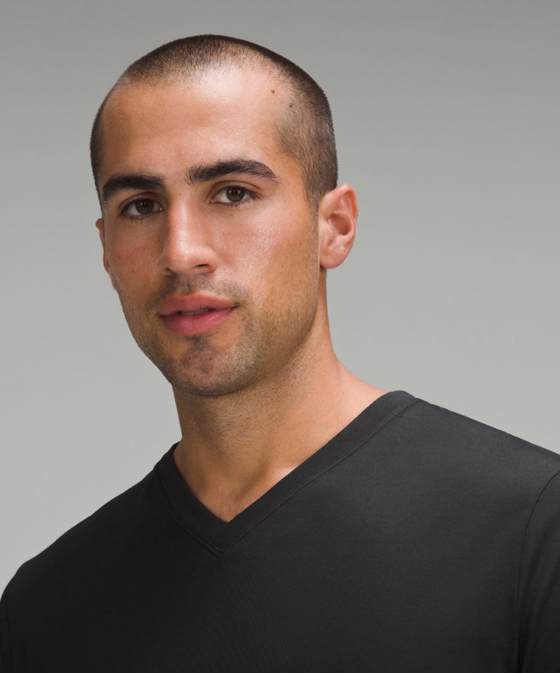 Lululemon lululemon Fundamental V-Neck T-Shirt Black Online Outlet Sale