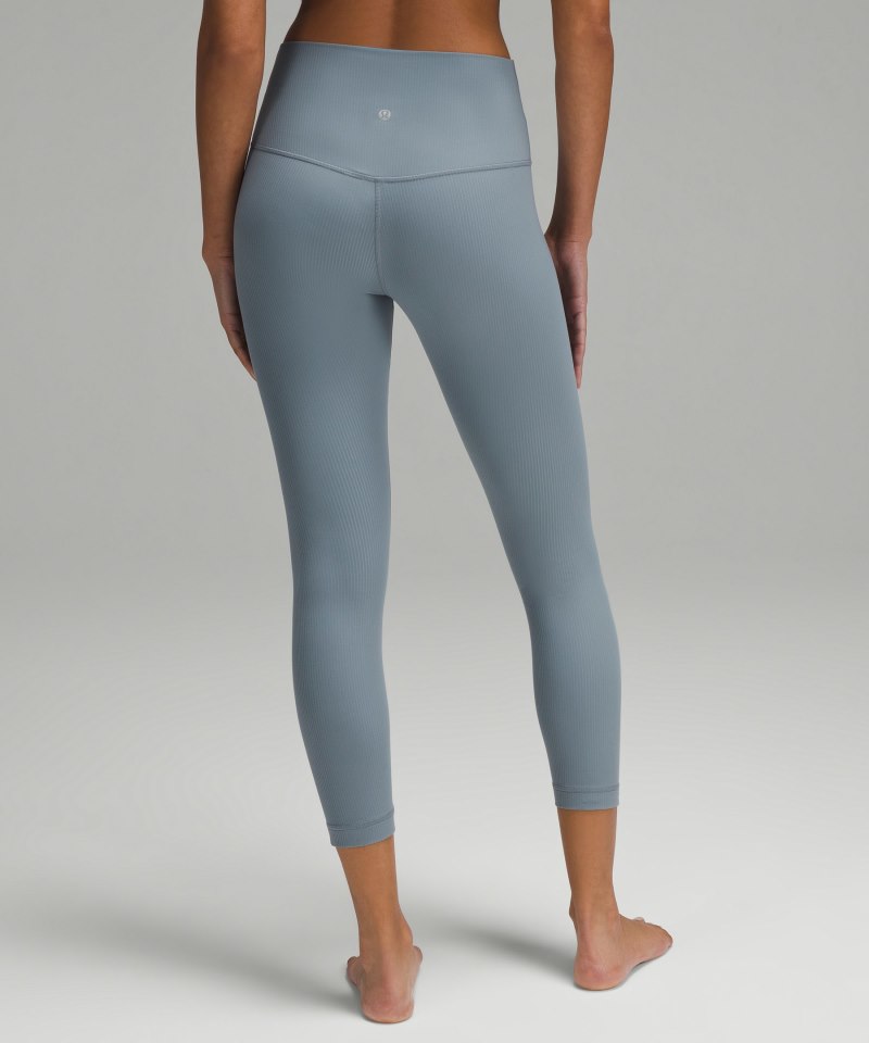 Lululemon lululemon Align™ Ribbed High-Rise Pant 25" Belgian Blue Online Outlet Sale