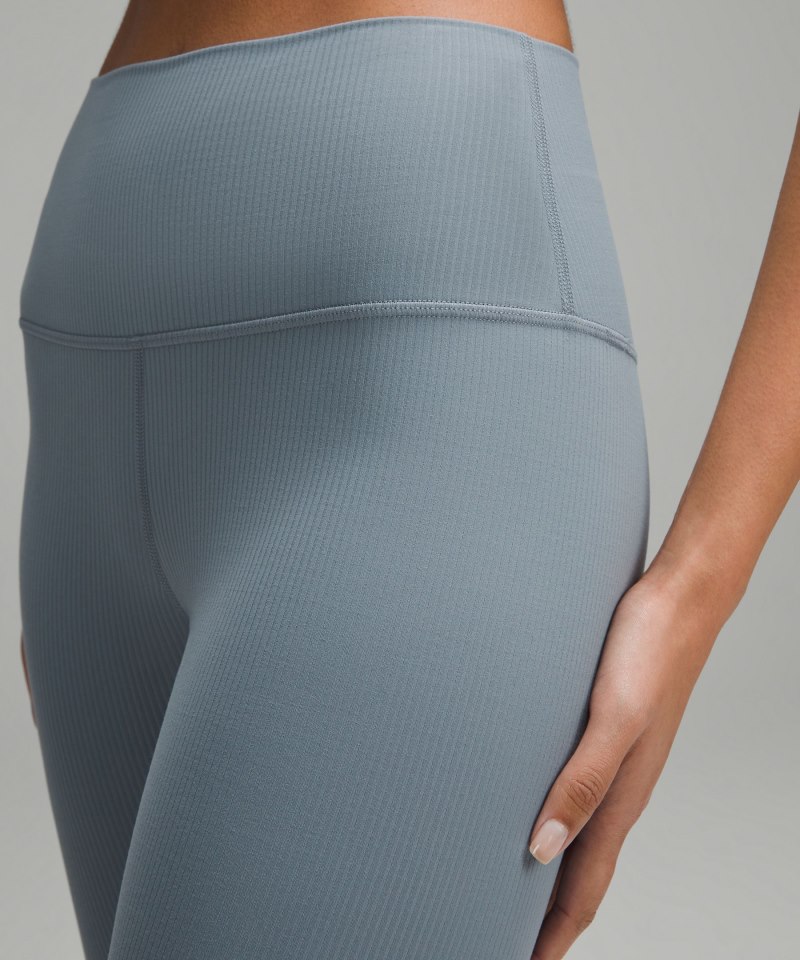 Lululemon lululemon Align™ Ribbed High-Rise Pant 25" Belgian Blue Online Outlet Sale
