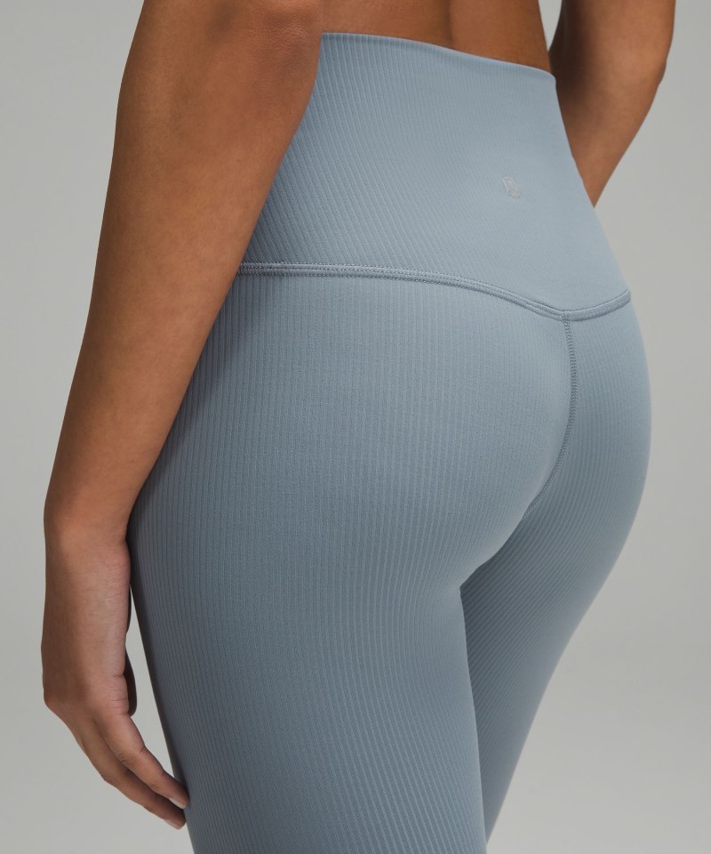 Lululemon lululemon Align™ Ribbed High-Rise Pant 25" Belgian Blue Online Outlet Sale