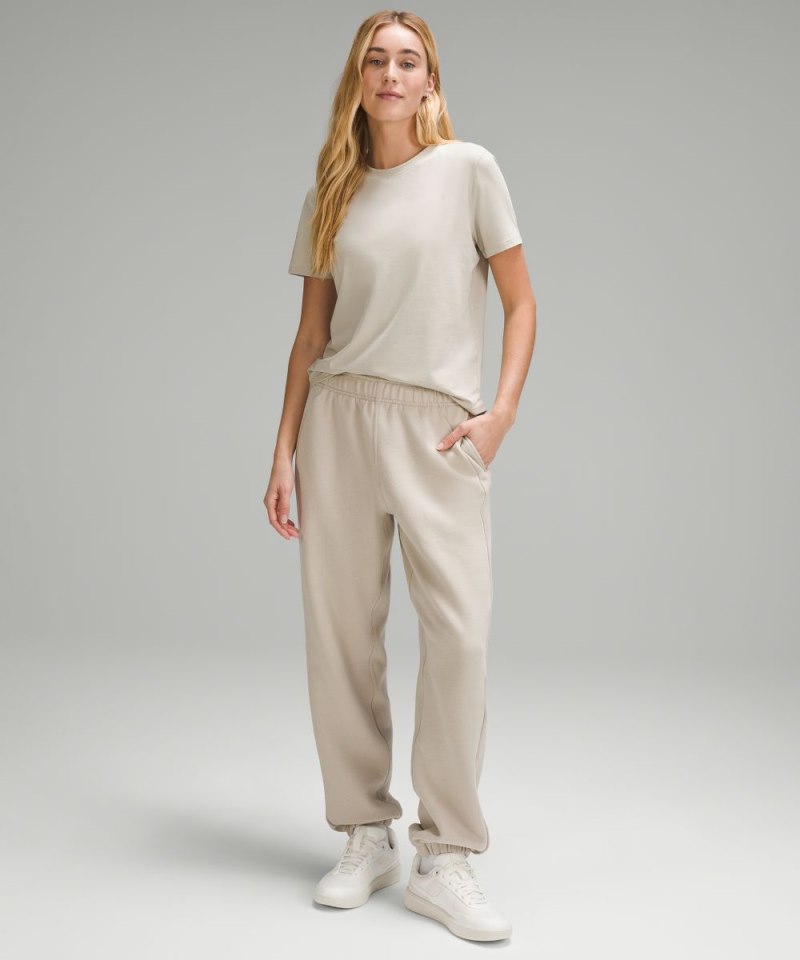 Lululemon Love Crewneck T-Shirt Mojave Tan Online Outlet Sale