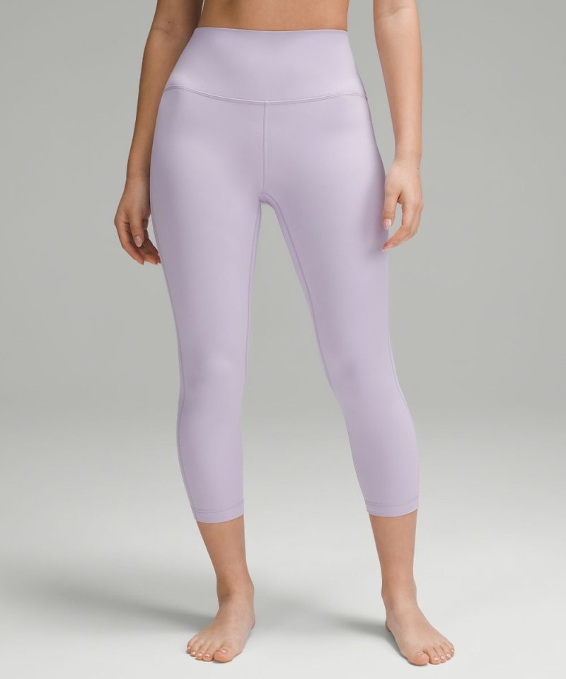 Lululemon lululemon Align™ High-Rise Crop 23" Lilac Ether Online Outlet Sale