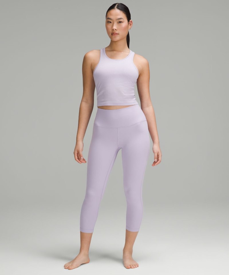 Lululemon lululemon Align™ High-Rise Crop 23" Lilac Ether Online Outlet Sale