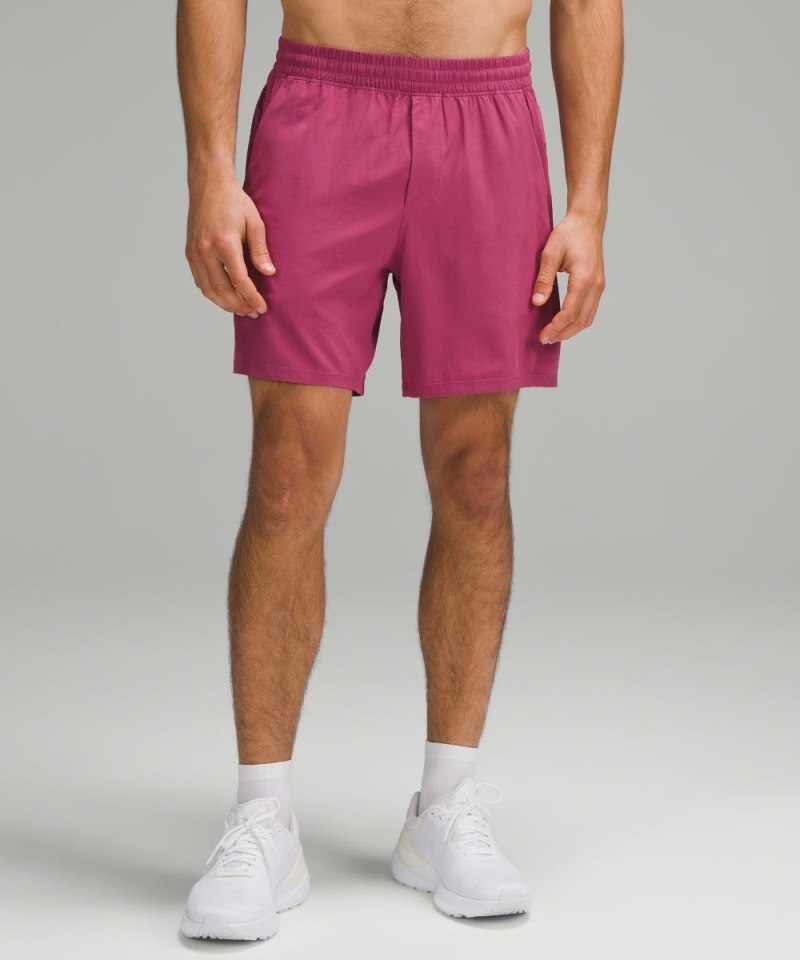 Lululemon Pace Breaker Linerless Short 7" Washed Mauve Online Outlet Sale