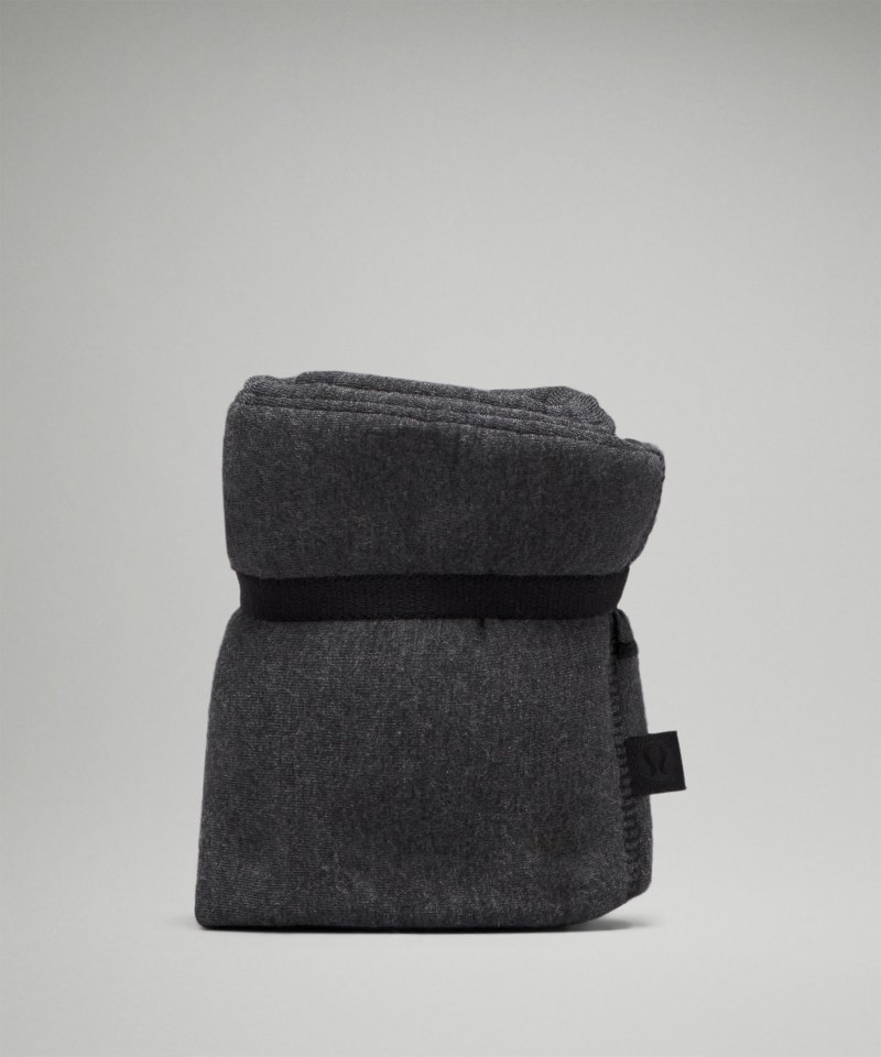 Lululemon Rest and Restore Eye Mask Heathered Black Online Outlet Sale