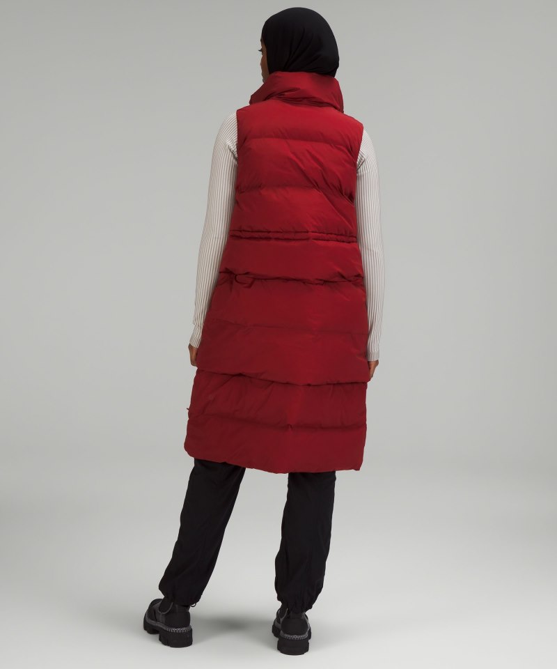 Lululemon Transformable Parka Dark Sport Red Online Outlet Sale
