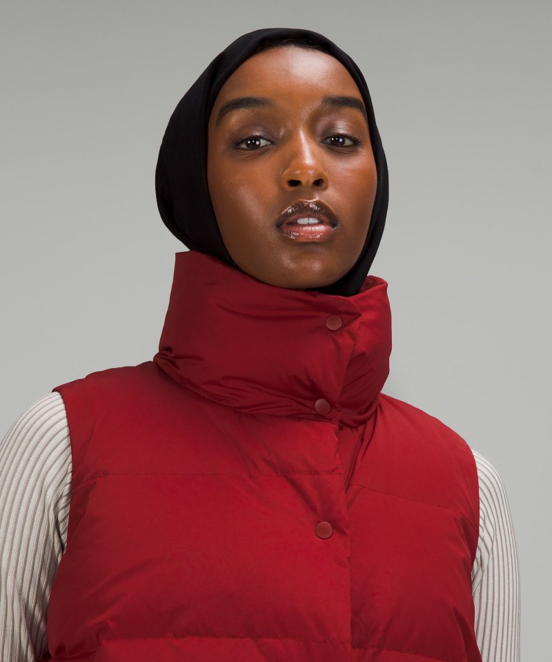 Lululemon Transformable Parka Dark Sport Red Online Outlet Sale