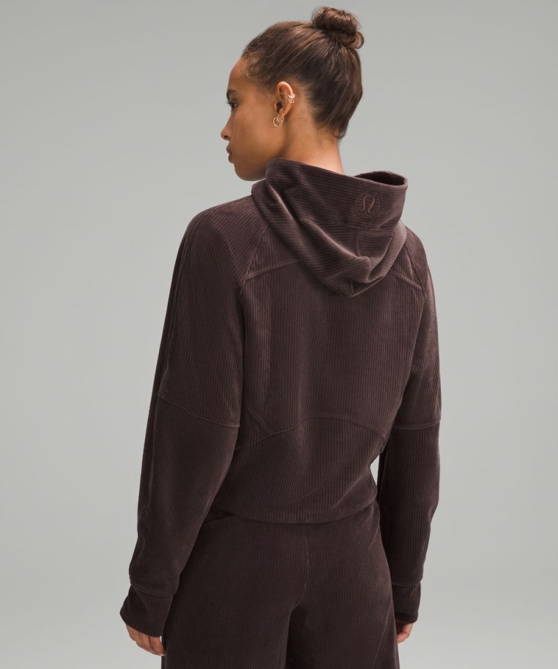 Lululemon Scuba Oversized Hoodie *Velvet Cord Espresso (not available) Online Outlet Sale