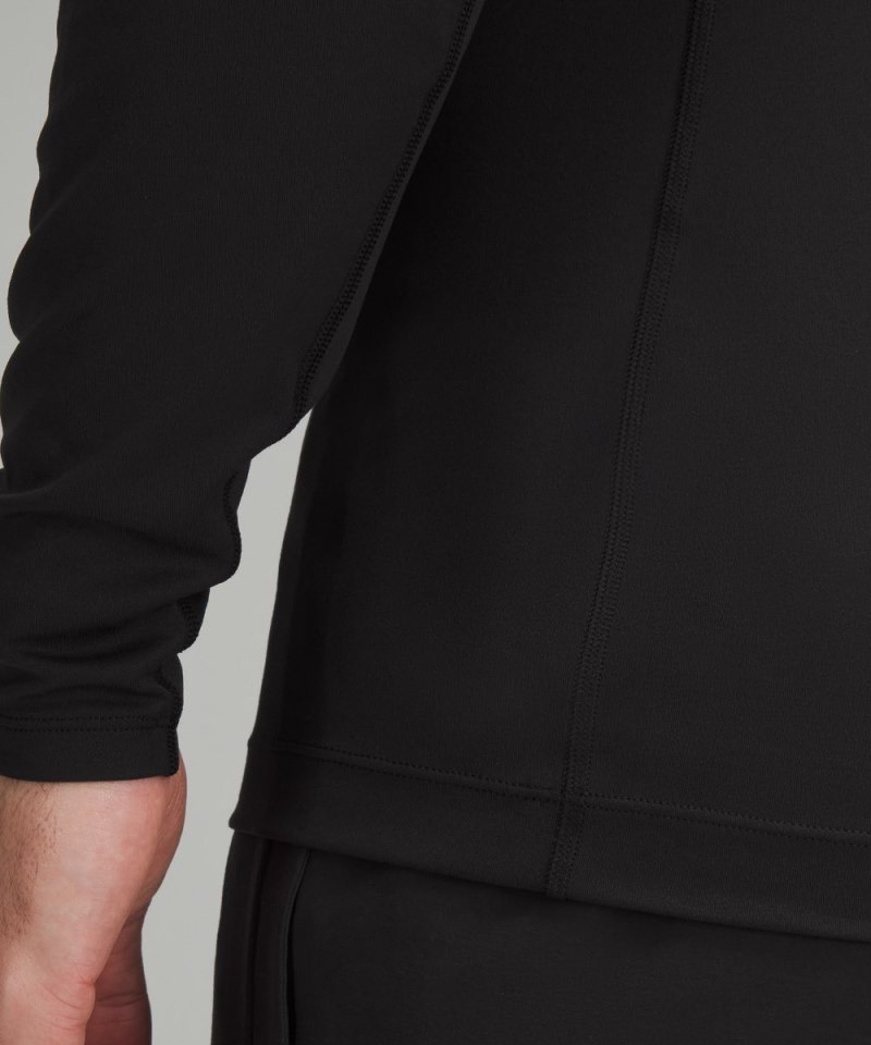 Lululemon Mockneck Golf Long-Sleeve Baselayer Black Online Outlet Sale