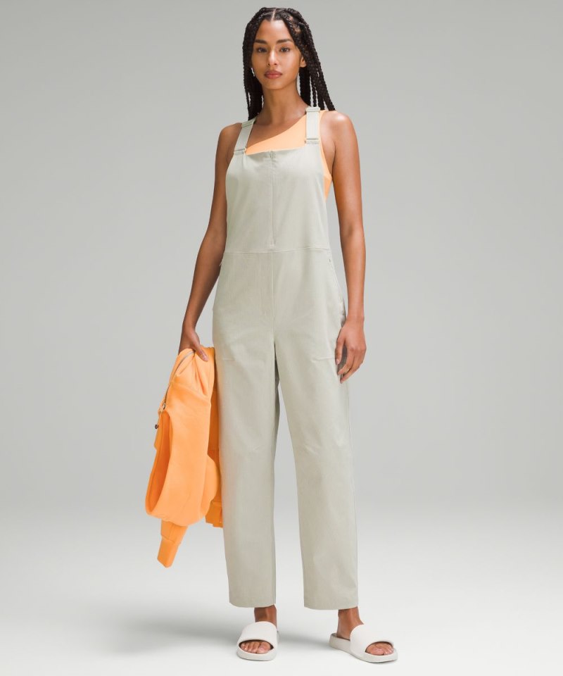 Lululemon WovenAir Overalls Raw Linen Online Outlet Sale