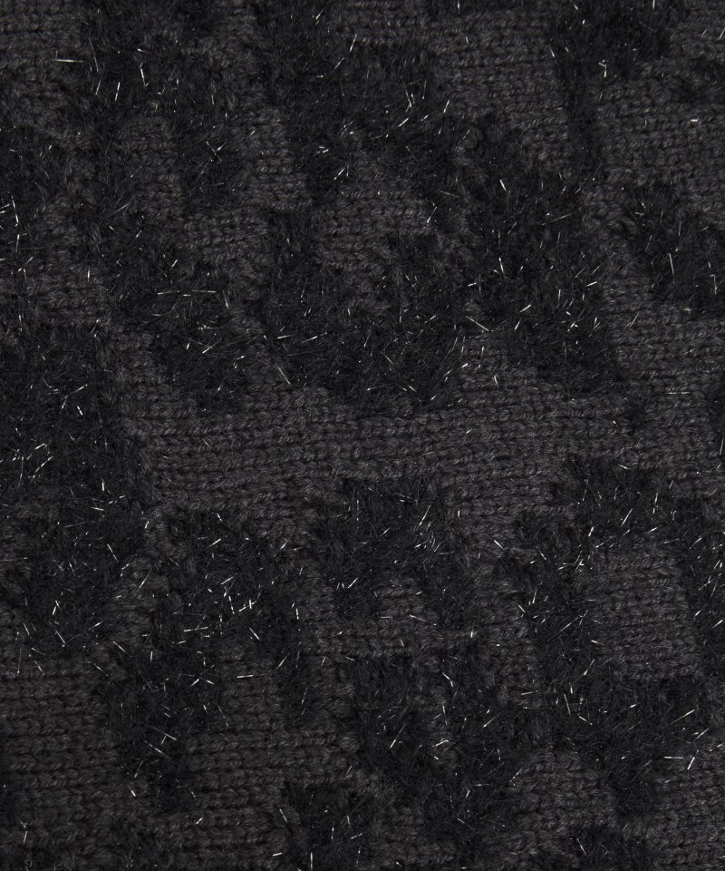 Lululemon Wool-Blend Jacquard Cardigan Knit Leopard Graphite Grey Black Online Outlet Sale