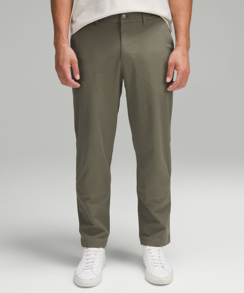 Lululemon ABC Relaxed-Fit Trouser 32"L *Warpstreme Army Green Online Outlet Sale