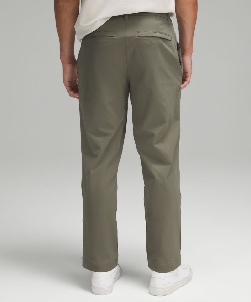 Lululemon ABC Relaxed-Fit Trouser 32"L *Warpstreme Army Green Online Outlet Sale