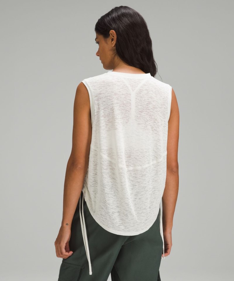 Lululemon Side-Cinch Tank Top Bone Online Outlet Sale