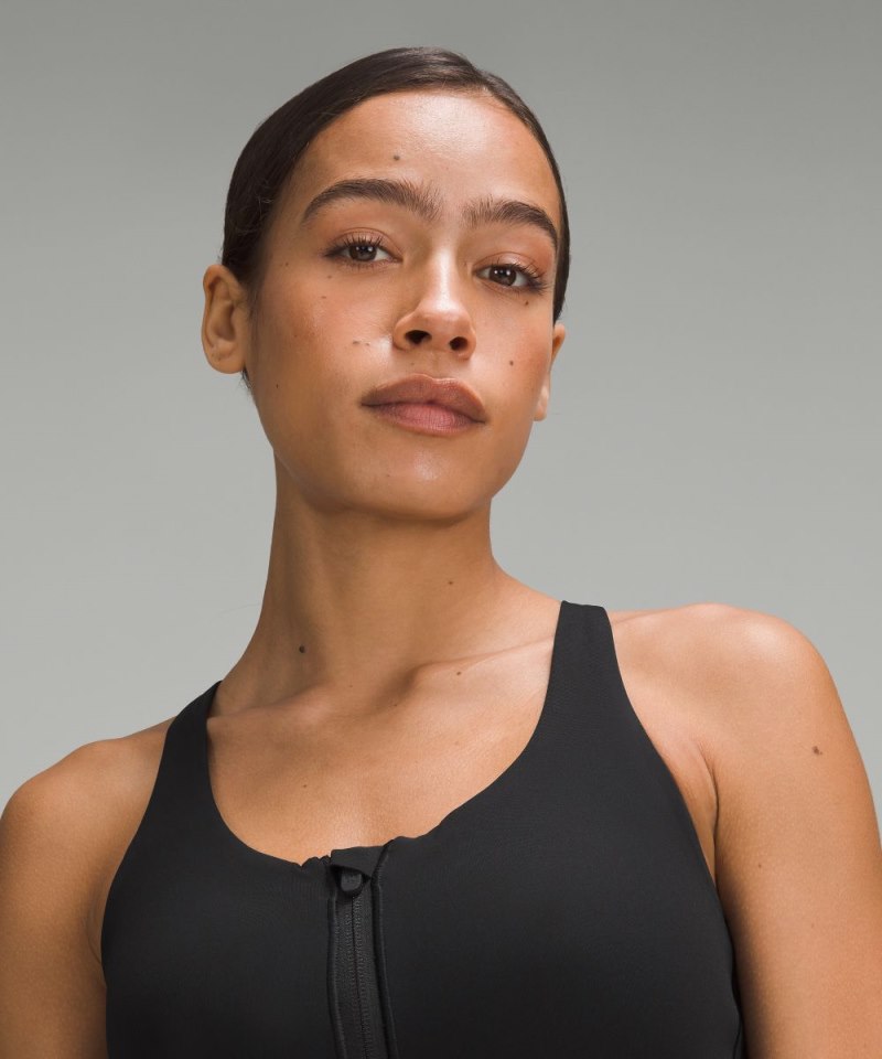 Lululemon lululemon Energy Bra High Support Zip-Front *High Support, B–G Cups Black Online Outlet Sale