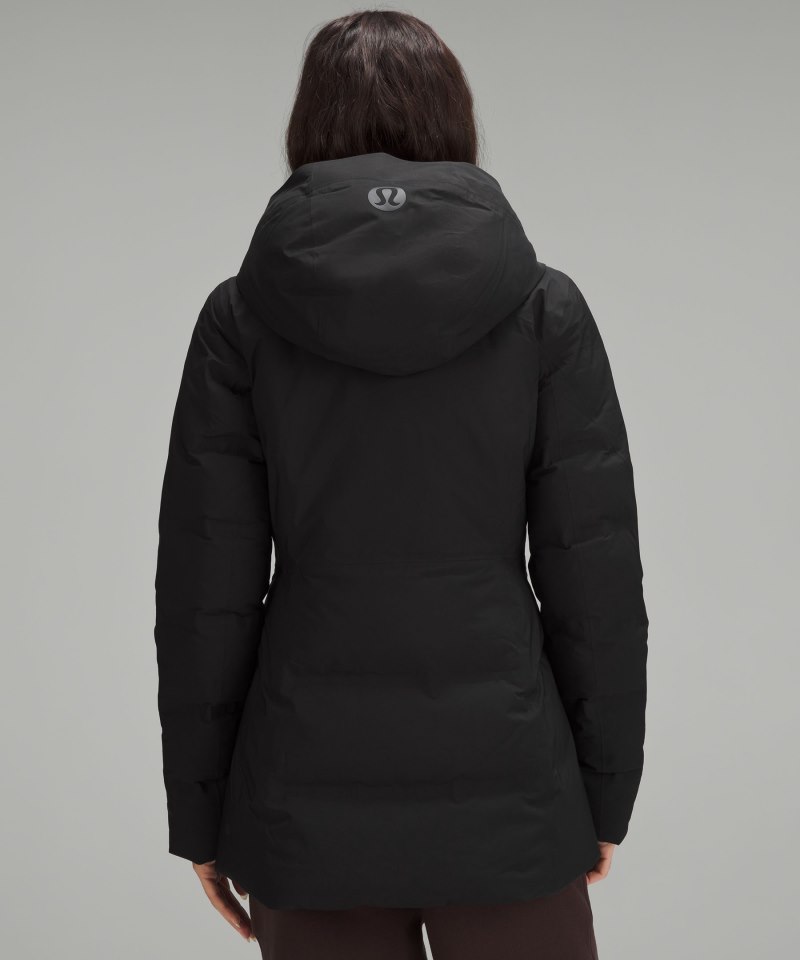 Lululemon StretchSeal Sleet Street Jacket Black Online Outlet Sale