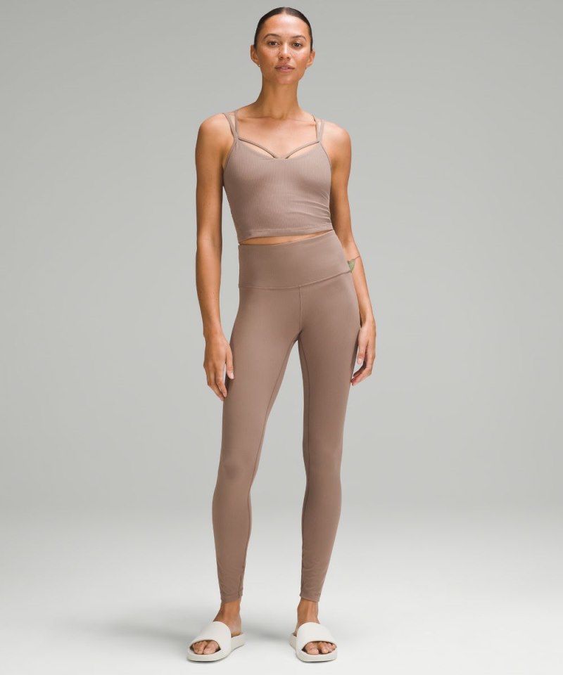 Lululemon lululemon Align™ Strappy Ribbed Tank Top Taupetastic Online Outlet Sale