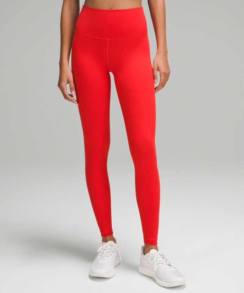 Lululemon Wunder Train High-Rise Tight 28" Hot Heat Online Outlet Sale