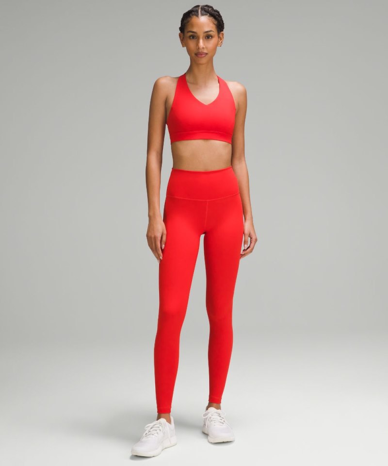 Lululemon Wunder Train High-Rise Tight 28" Hot Heat Online Outlet Sale
