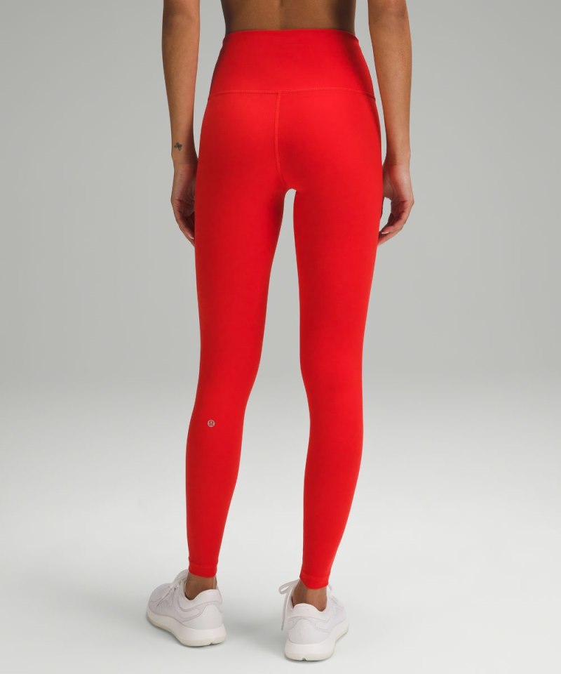 Lululemon Wunder Train High-Rise Tight 28" Hot Heat Online Outlet Sale