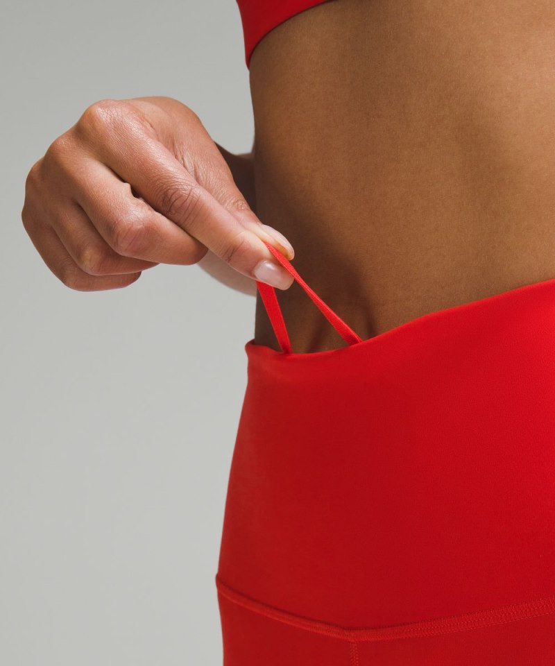 Lululemon Wunder Train High-Rise Tight 28" Hot Heat Online Outlet Sale