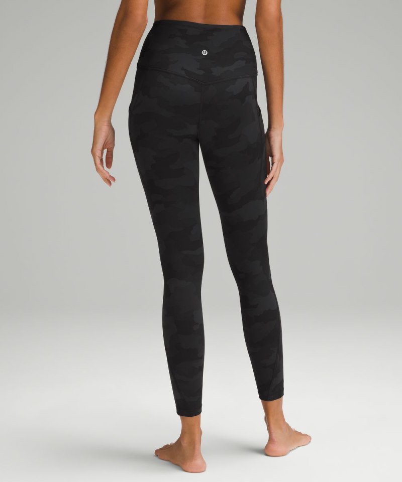 Lululemon lululemon Align™ High-Rise Pant with Pockets 25" Heritage 365 Camo Deep Coal Multi Online Outlet Sale