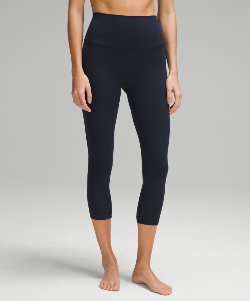 Lululemon lululemon Align™ High-Rise Crop 23" True Navy Online Outlet Sale