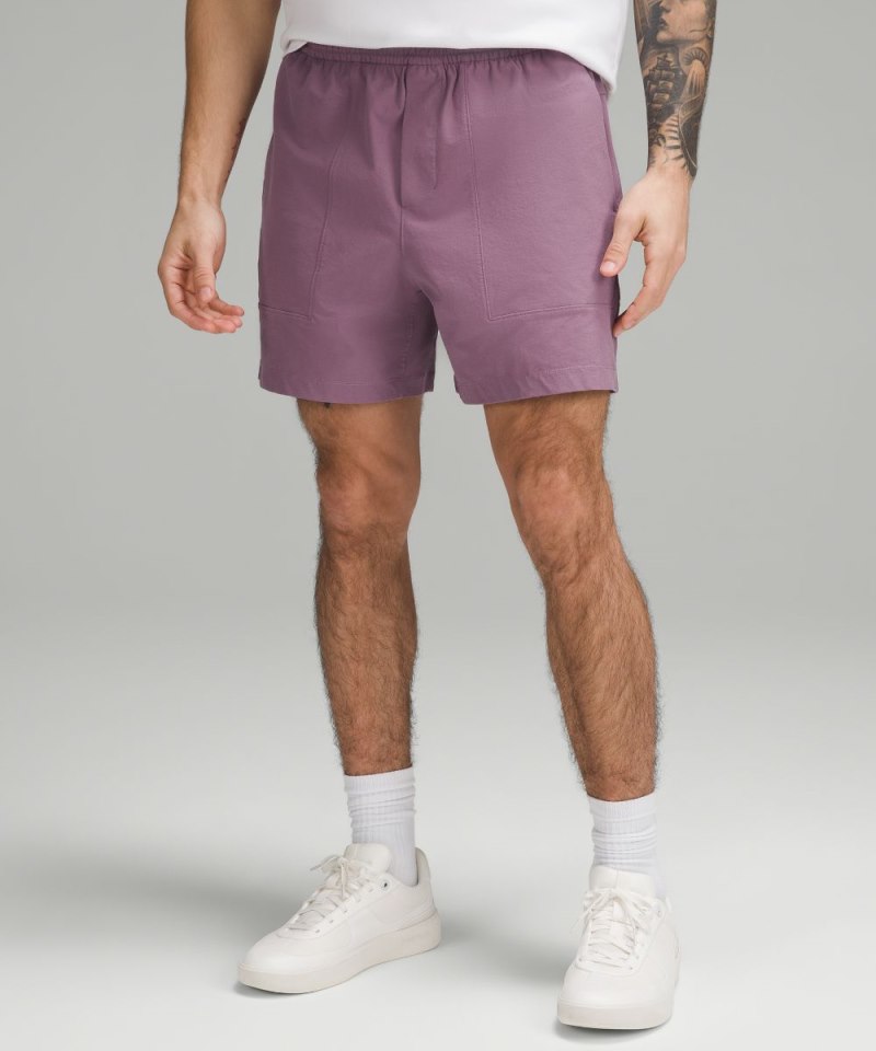 Lululemon Bowline Short 5" *Stretch Cotton VersaTwill Cyber Violet Online Outlet Sale