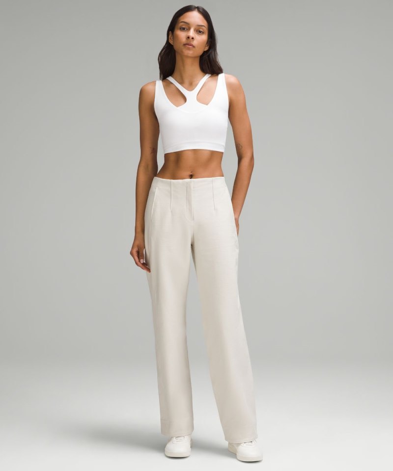 Lululemon Bend This Scoop and Square Bra *Light Support, A-C Cups White Online Outlet Sale