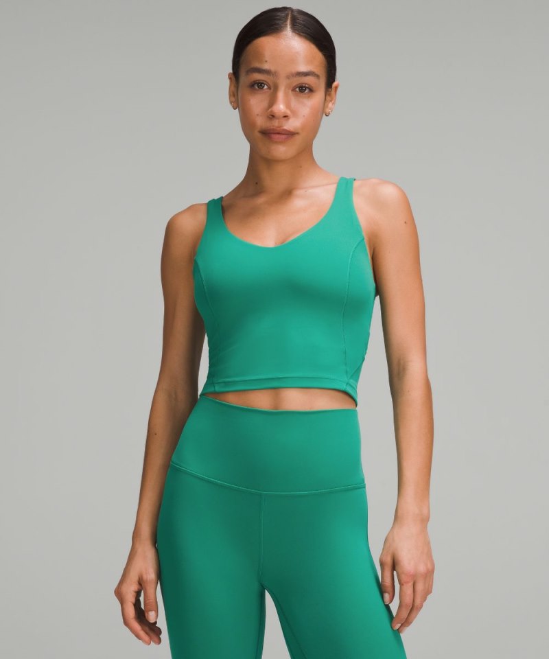 Lululemon lululemon Align™ Tank Top *Light Support, C / D Cup Cascadia Green Online Outlet Sale