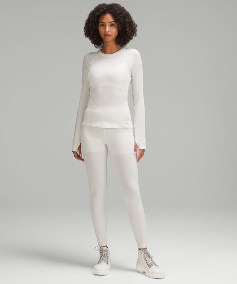 Lululemon High-Rise Base Layer Tight 28" Bone Online Outlet Sale