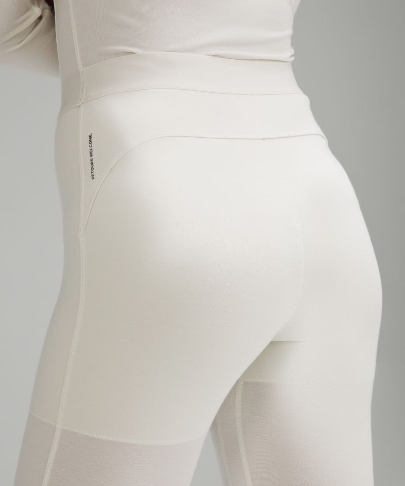 Lululemon High-Rise Base Layer Tight 28" Bone Online Outlet Sale