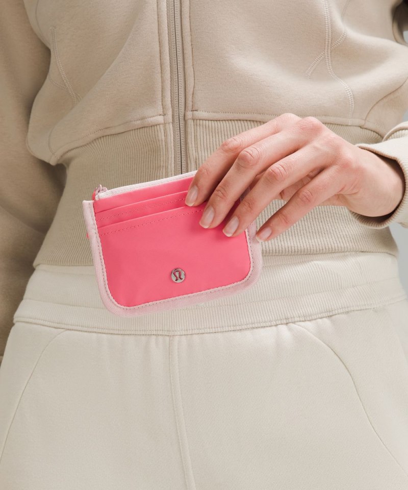 Lululemon True Identity Card Case Sakura Pink / Flush Pink Online Outlet Sale
