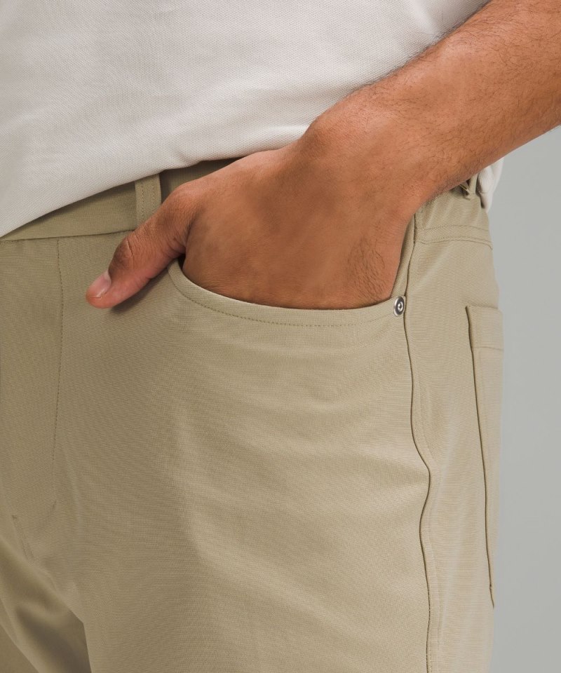 Lululemon ABC Slim-Fit 5 Pocket Pant 30"L *Warpstreme Compass Khaki Online Outlet Sale