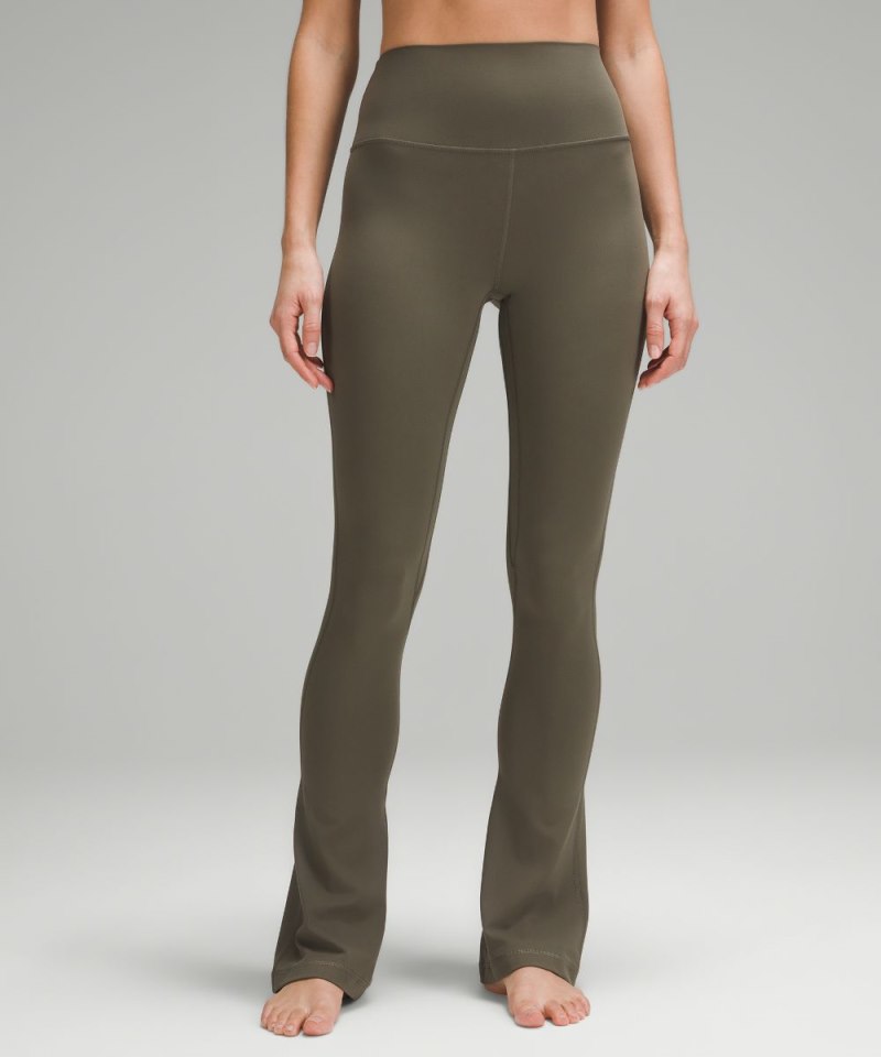 Lululemon lululemon Align™ High-Rise Mini-Flared Pant *Extra Short Army Green Online Outlet Sale