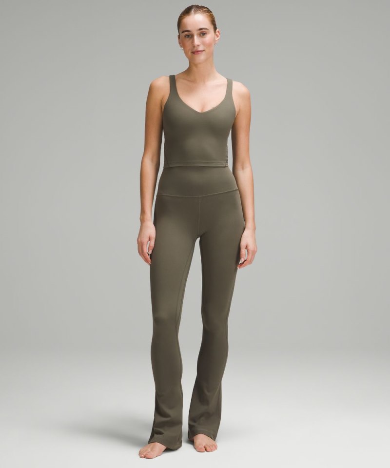 Lululemon lululemon Align™ High-Rise Mini-Flared Pant *Extra Short Army Green Online Outlet Sale