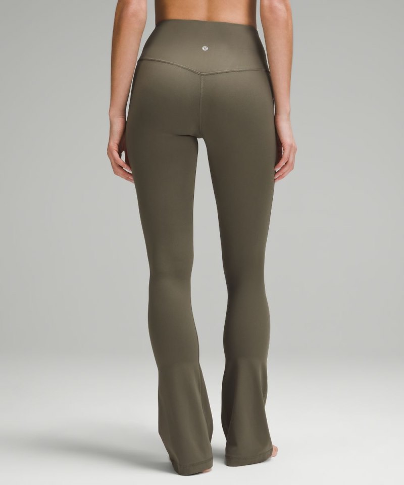 Lululemon lululemon Align™ High-Rise Mini-Flared Pant *Extra Short Army Green Online Outlet Sale