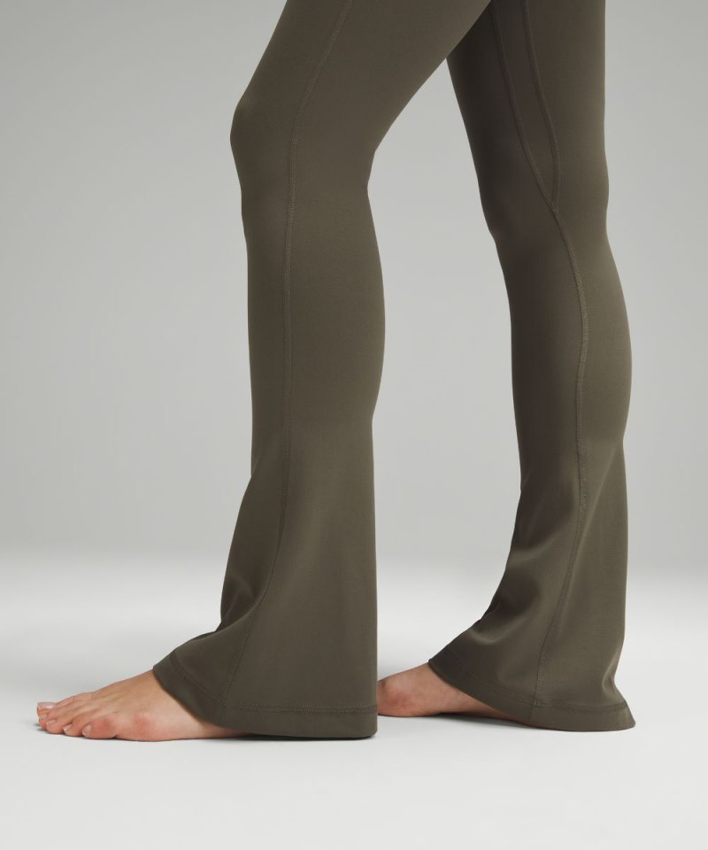 Lululemon lululemon Align™ High-Rise Mini-Flared Pant *Extra Short Army Green Online Outlet Sale