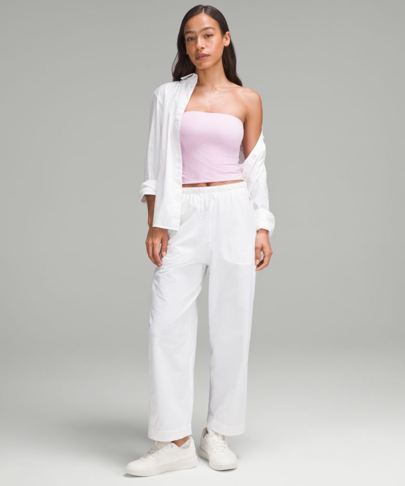 Lululemon Wundermost Ultra-Soft Nulu Tube Top Vitapink Online Outlet Sale