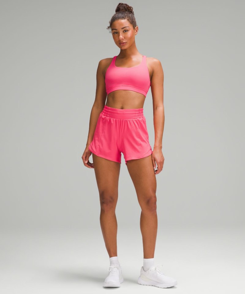 Lululemon lululemon Energy Bra *Medium Support, B–D Cups Glaze Pink Online Outlet Sale