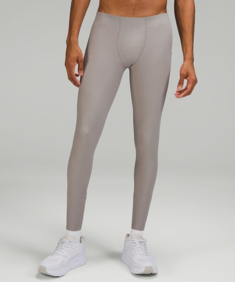 Lululemon SenseKnit Running Tight 28" Gull Grey Online Outlet Sale